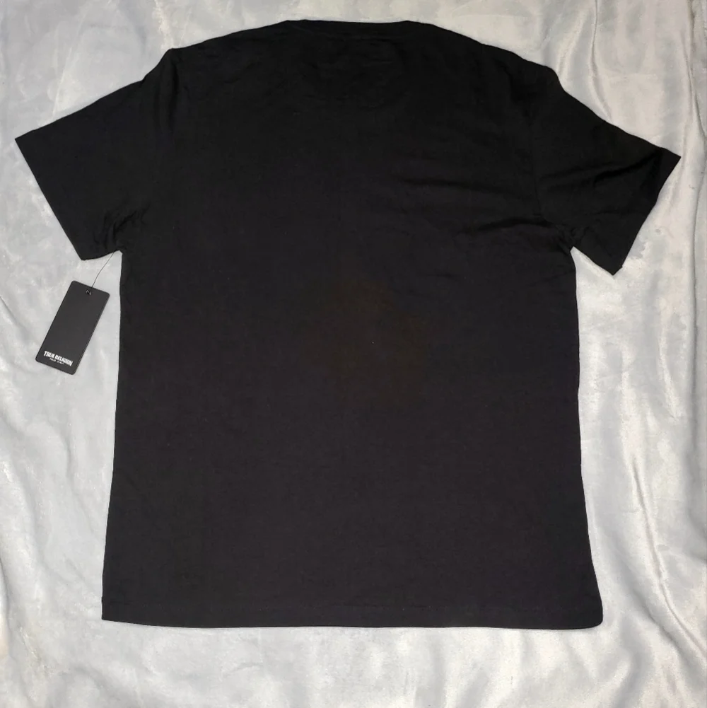 True Religion Buddha Black Shirt Size Large NWT